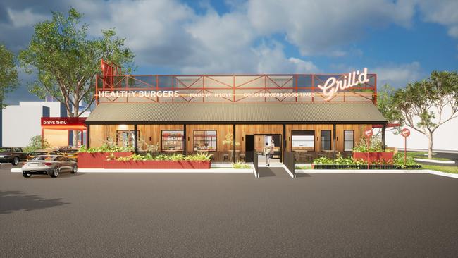 The Grill’d store is set to open on July 20. Picture: Supplied