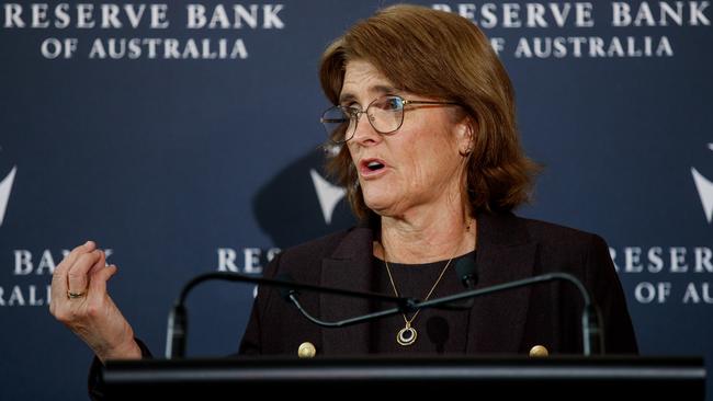 Reserve Bank Governor Michele Bullock will be at the next meeting in August. Picture: NewsWire / Nikki Short