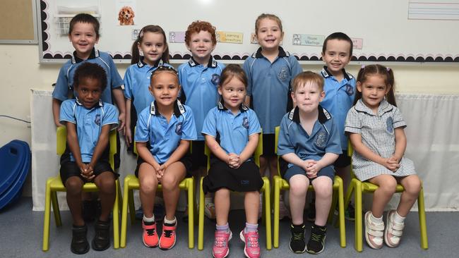 Currajong State School Prep 1J TEACHER: MISS CHANEL JACOBSEN TEACHER AIDE: MRS BETTINA KELLY-O'BRIEN BACK: BEAU, CHARMAINE, NOAH, ELLA, BYRON. FRONT: PATRICK, SOPHIA, ACACIAH-KAYSIE, IZAK, BRIDGETTE