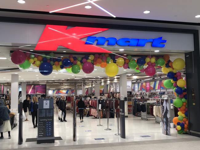 The new Kmart store at Warringah Mall. Picture: Manly Daily