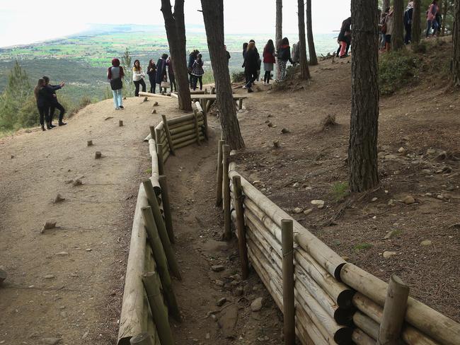 Chunuk Bair is New Zealand’s equivalent of Lone Pine. Picture: Getty Images.