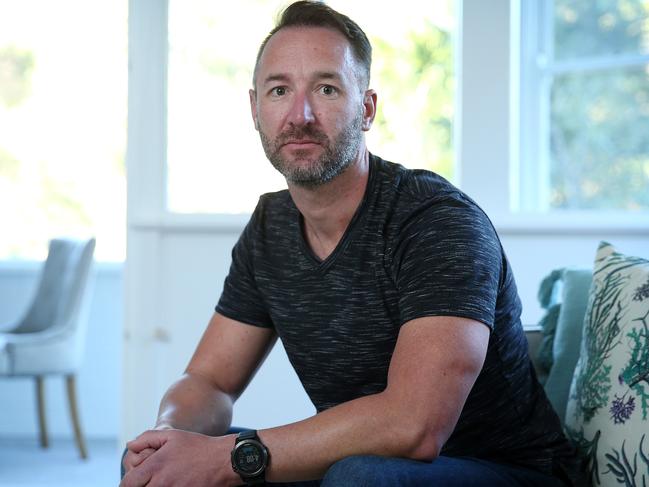 Former police officer Graham Smeallie at home in Allambie Heights. Picture: Tim Hunter.