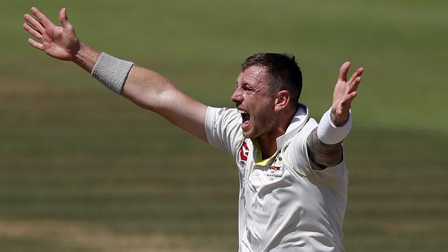 Three years later James Pattinson has returned to the Australian team. Picture: Ryan Pierse/Getty Images