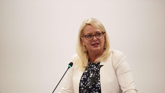 Deputy Mayor Cr Krista Adams said she could not support the motion in its current form. Picture: News Corp/Attila Csaszar