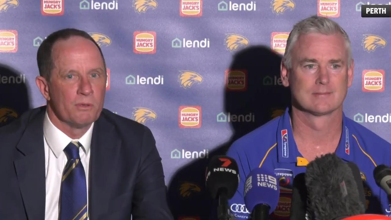 Adam Simpson was blindsided by Don Pyke's public plea.