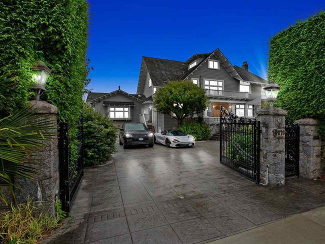 The Duke and Duchess of Sussex have reportedly expressed an interest in this 6,900-square foot mansion in West Vancouver that is on the market for just over $40 million. Pictures: Supplied