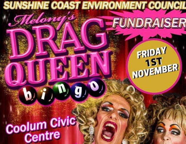 Drag Queen bingo is being held on the Sunshine Coast to fundraise the fight against high rise.