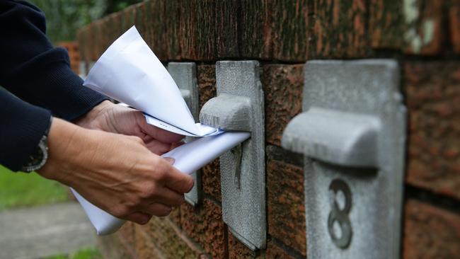 Police said it is too easy for criminals to rifle through mail.