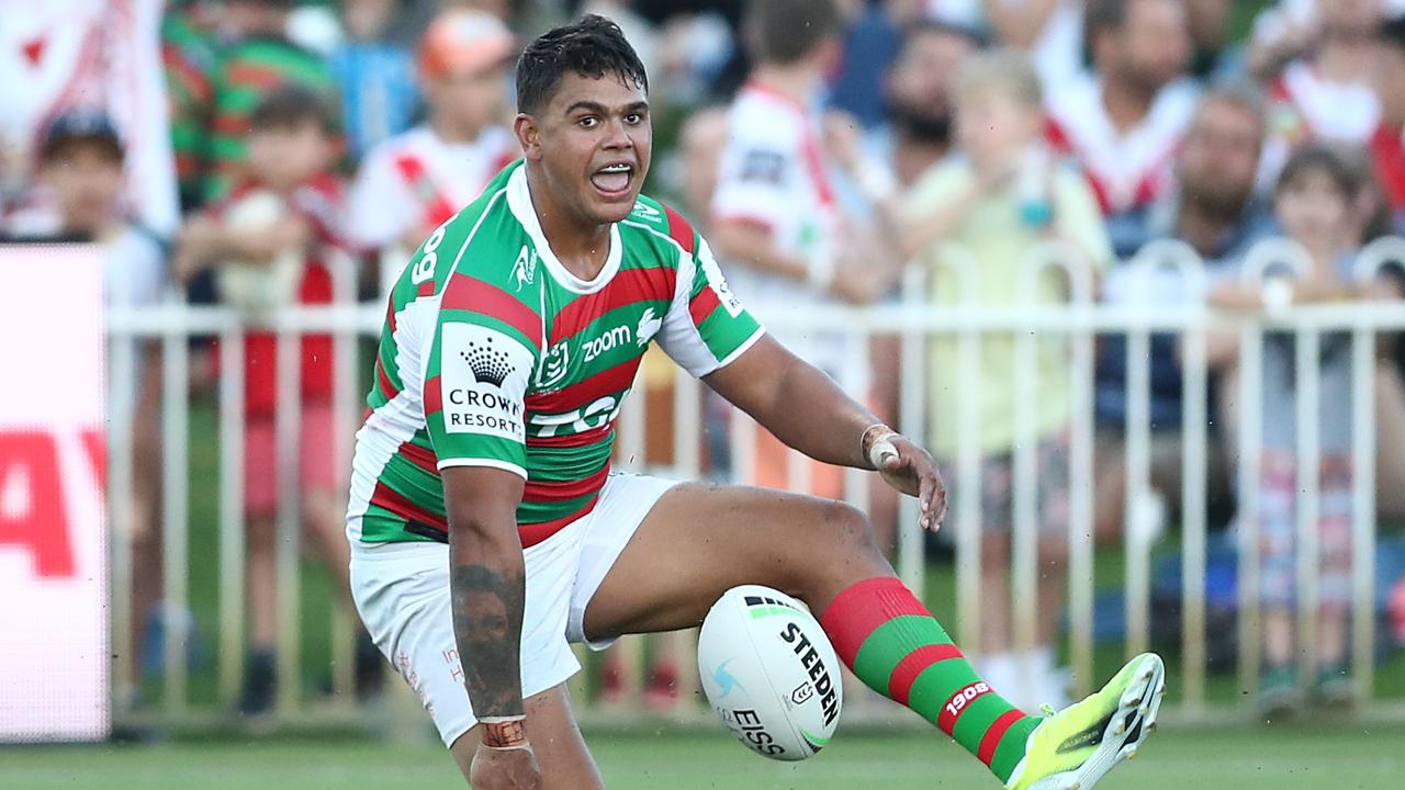 Latrell Mitchell starred for the Rabbitohs in The Charity Shield.