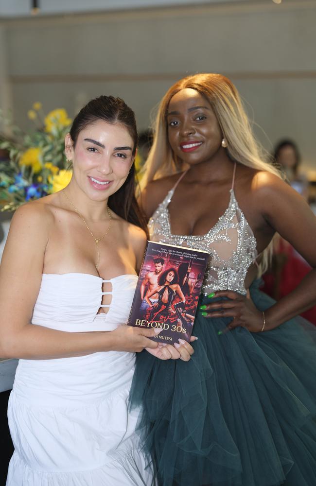 MAFS contestant Carolina with Suzan Mutesi. Picture: Chris Stockley.