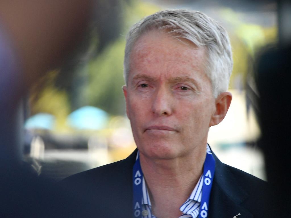 Craig Tiley said Tennis Australia had been given contradictory information.