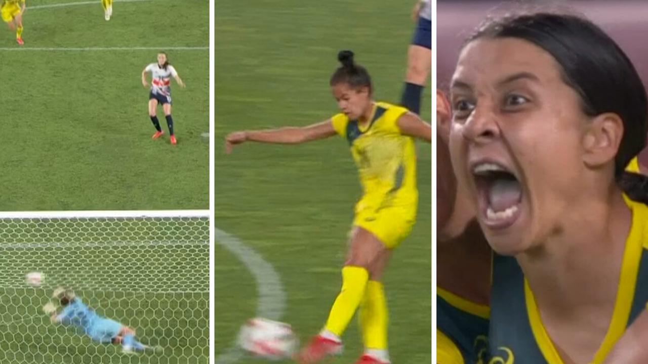 The Matildas trailed 1-2 in the 89th minute … and then went NUTS.