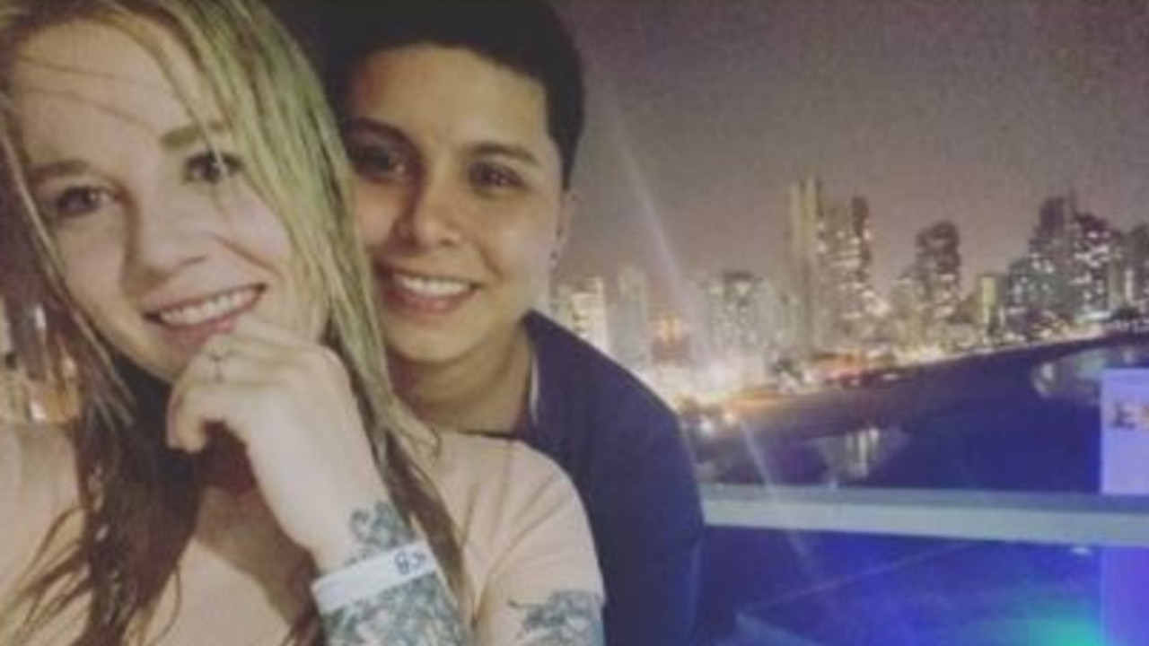 Cassandra Sainsbury has shared a picture of her new wife Tatiana. Picture: Instagram