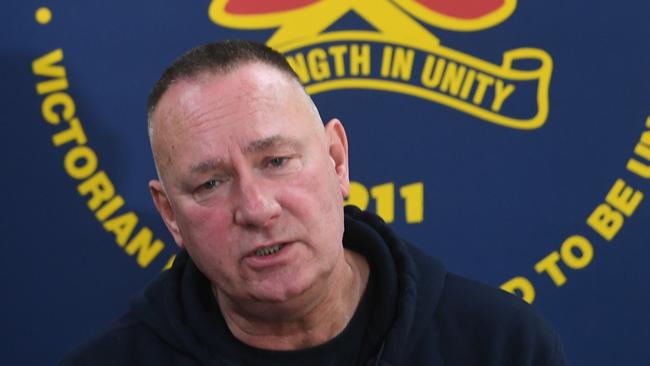 Documents revealed UFU chief Peter Marshall also took a pay cut this year. Picture: AAP