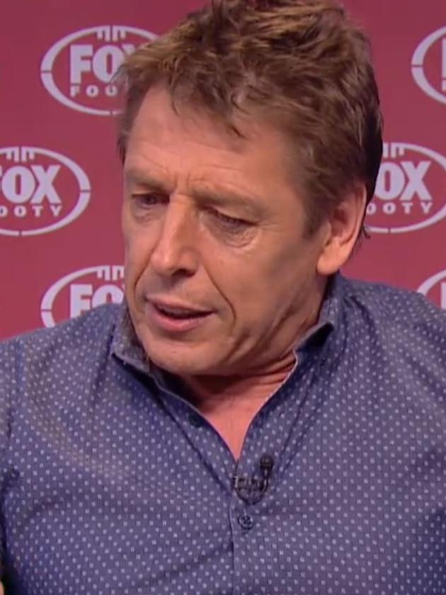 Thompson during another unpredictable episode of the Bomber Diaries on Fox Footy.