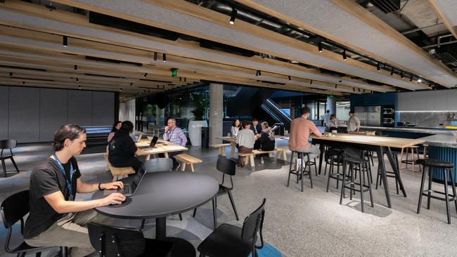 Inside Xero’s new Melbourne headquarters, a four-level, 7000sq m space in the heart of affluent inner-city suburb Hawthorne.