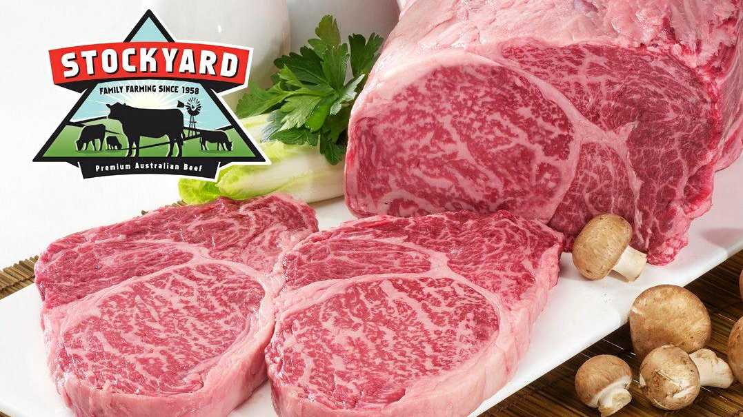 Kiwami beef comes from Stockyard Beef and is sourced from pure-bred wagyu cattle fed at the Kerwee feedlot at Jondaryan on the Darling Downs.