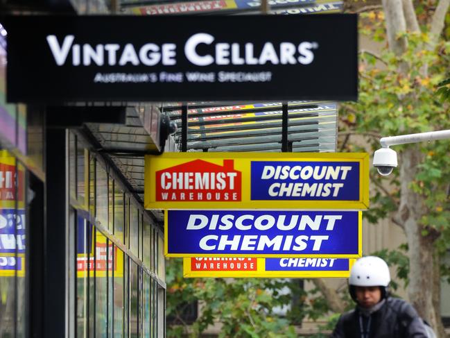 SYDNEY, AUSTRALIA - NewsWire Photos MAY 23, 2021: A general view of Discount Chemist Warehouse on Oxford Street in Sydney, Australia. Picture: NCA NewsWire / Gaye Gerard