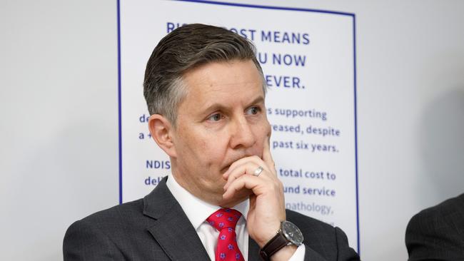 Health Minister Mark Butler. Picture: NewsWire / Max Mason-Hubers