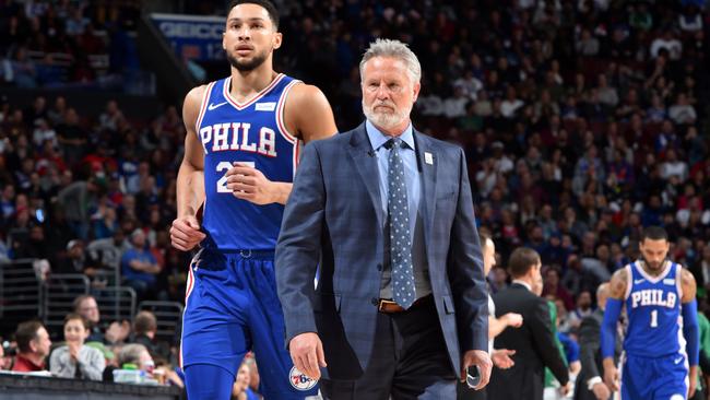 Ben Simmons is battling injury. Brett Brown is under pressure.