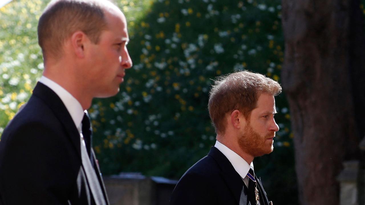 Harry and William will unveil their mother’s statue this Thursday in London. Picture: Alastair Grant/various sources/AFP