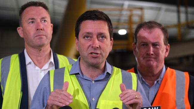 Victorian Opposition Leader Matthew Guy. Picture: NCA NewsWire / Luis Enrique Ascui