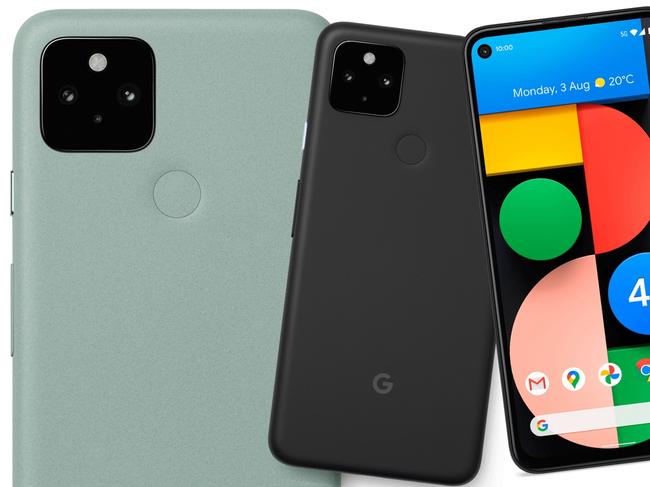 Google's Pixel 5. Source: Supplied.