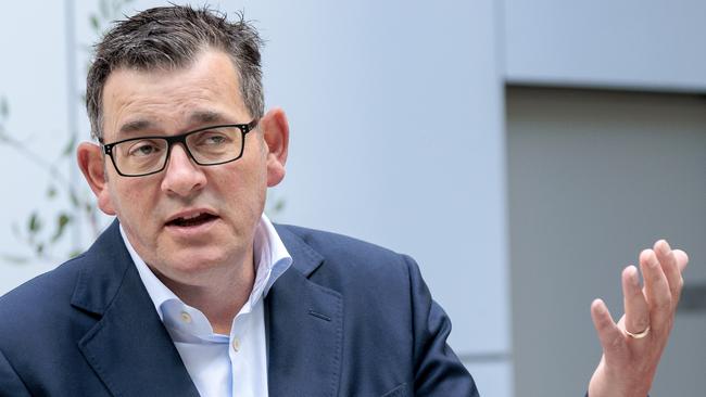 Premier Daniel Andrews took aim at a new Victorian MP. Picture: NCA NewsWire / David Geraghty