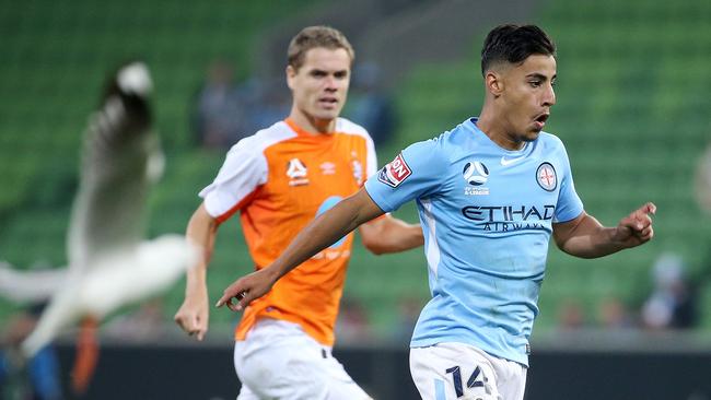 Soceroo Daniel Arzani got his break with Melbourne City. Pic: Michael Klein