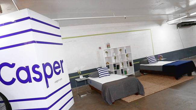 Mattress-in-a-box start-up Casper. Picture: Rachel Murray/Getty Images