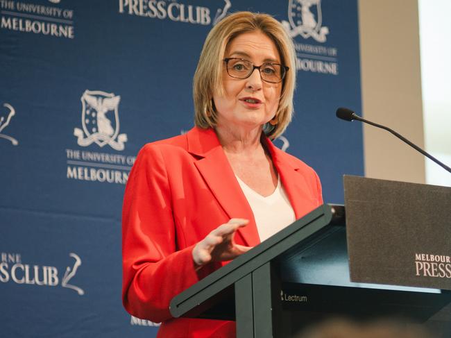 Jacinta Allan and her predecessor Daniel Andrews have divided Victorians through their governments’ actions. Picture: Melbourne Press Club