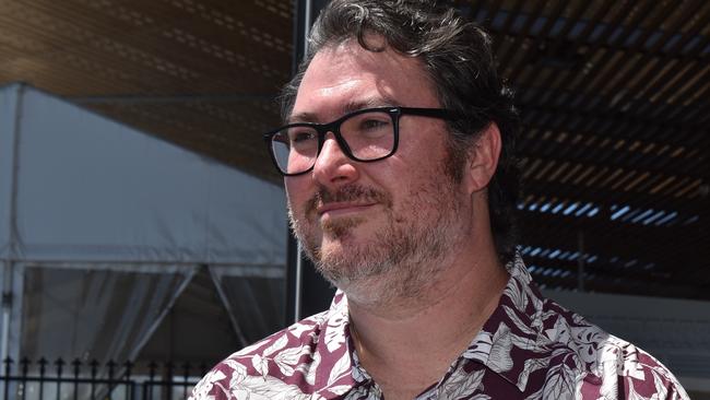 George Christensen speaking on the Mackay Waterfront Project., September 21, 2021. Picture: Lillian Watkins