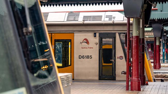 Platforms remain closed and trains cancelled as industrial work continues at Central Station in Sydney.Photo: Tom Parrish