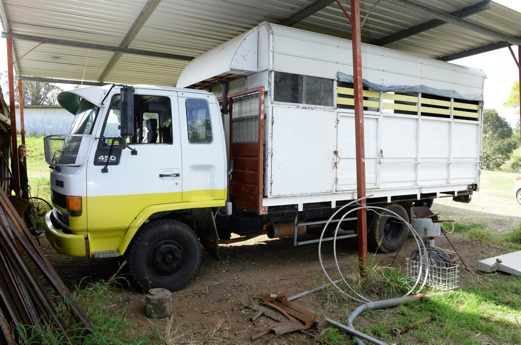 Larkhill local Ken Consiglio is having an auction of most of the things on his property. Picture: Rob Williams