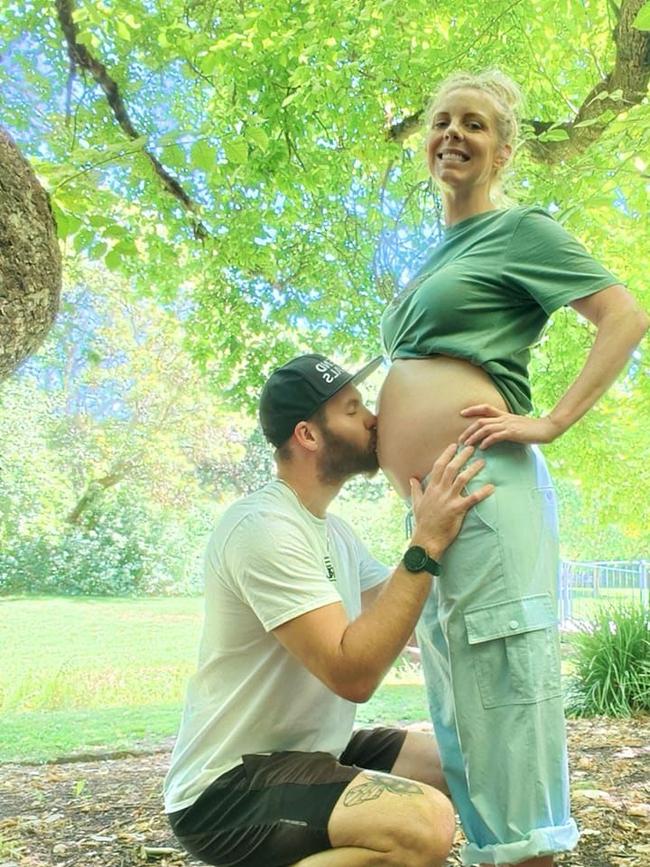 Jacob Vennix with his wife Kimberley Fuller. The couple have 2 children. Picture: Instagram