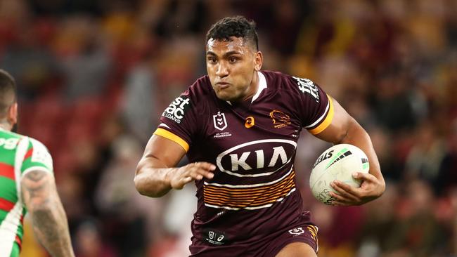 Unwanted by the Brisbane Broncos, Tevita Pangai Jr is tipped to end up at the Bulldogs. Picture: NRL Photos.