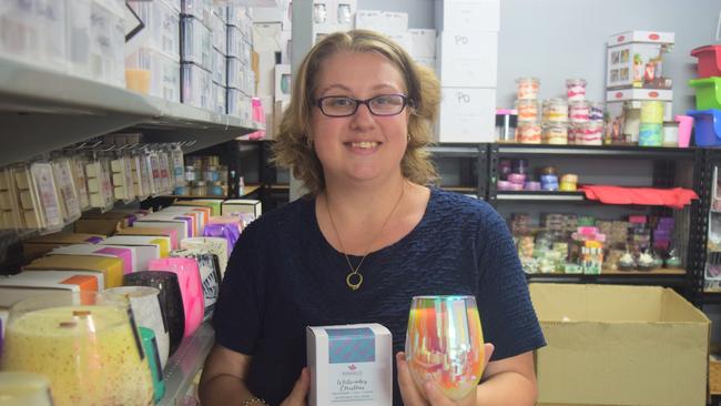 Owner of Manarlee Sarah Watson said the Christmas period was always an important time of the year for small business owners. Picture: Laura Thomas