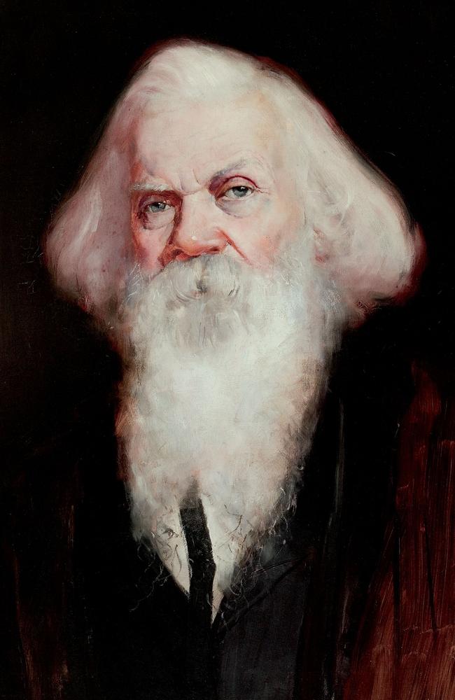 A portrait of Sir Henry Parkes in 1892. Picture: National Portrait Gallery