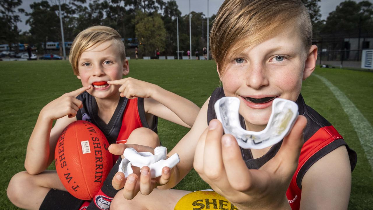 It’s hoped the technology will be rolled out across all levels of footy. Picture: Jake Nowakowski