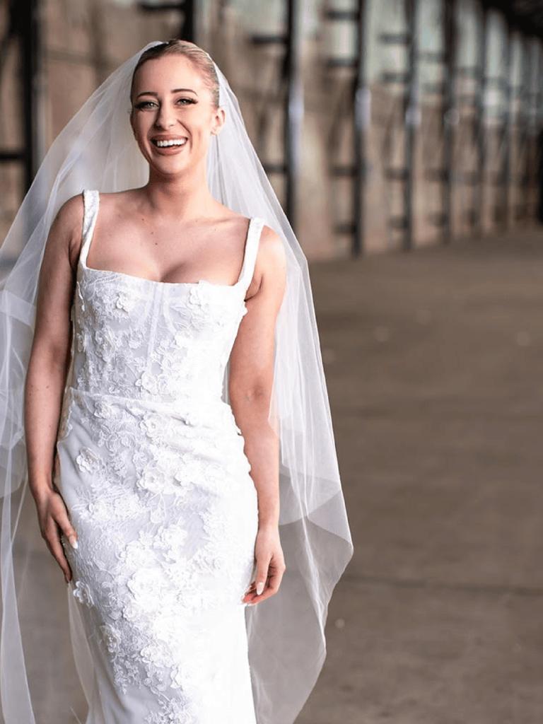 Married At First Sight bride Jamie Marinos. Picture: 9 NOW