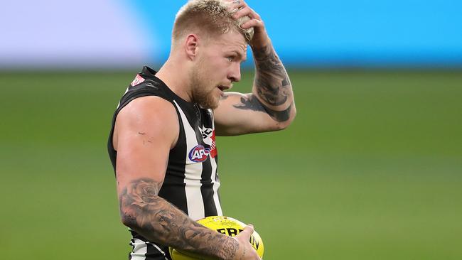 Jordan De Goey was in peak form when he suffered a freak injury.