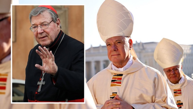 Cardinal George Pell and Cardinal Gerhard Muller.