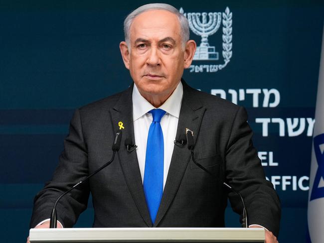 Israeli Prime Minister Benjamin Netanyahu. Picture: AFP