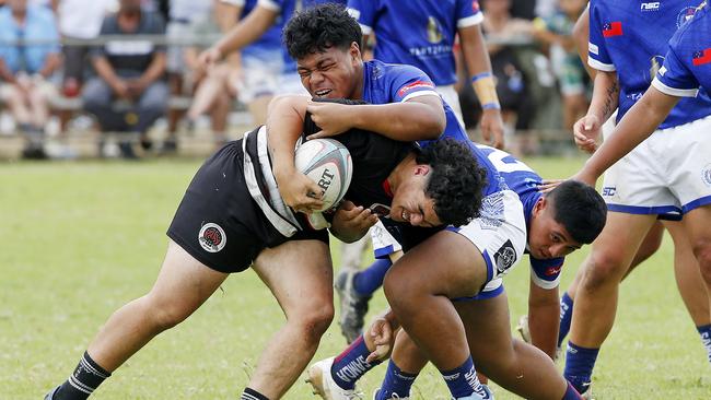 Hunter Wiki-Sullivan playing for NSW Maori.