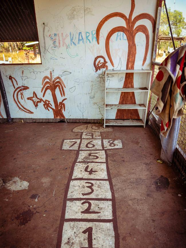 The schoolroom in Yikarrakkal, which was running in 2022 but is now not in use. Picture: Rebecca Parker