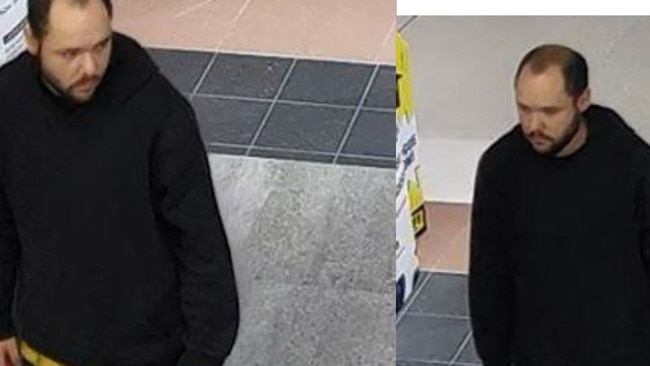 Police would like to speak to this man in relation to some headphones allegedly stolen from a Southport store. Picture: Queensland Police Service