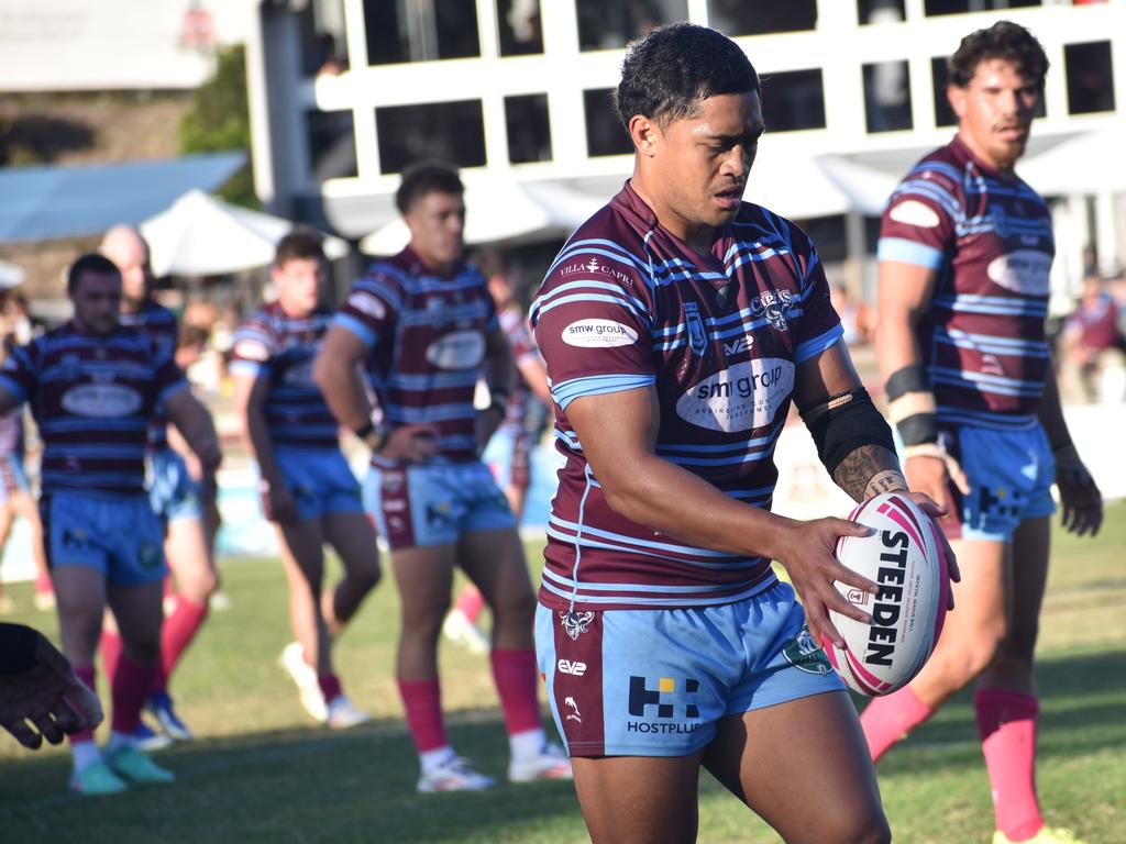 Anthony Milford was voted the CQ Capras’ Players Player after the team’s big win over Wynnum at the weekend. Photo: Pam McKay