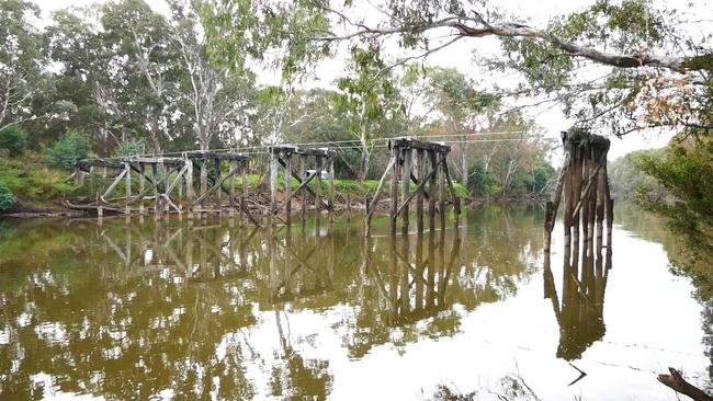 Mitchell Shire Council has reversed its decision to repair the Old Goulburn River Bridge in Seymour. Picture: Grace Frost