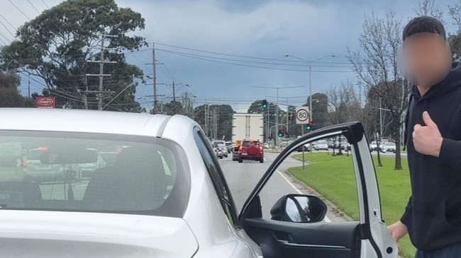 The same Uber driver was involved in two road rage attacks in Melbourne's southeast this month. Picture: Supplied