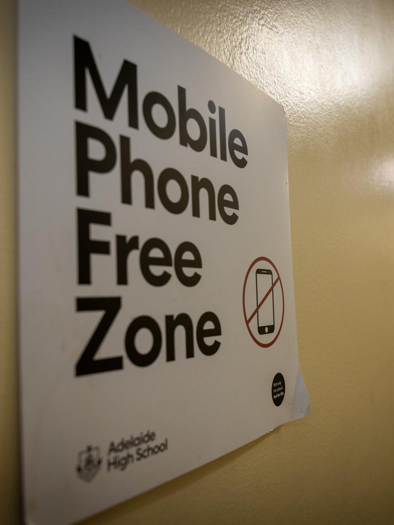 New data shows violent and digital incidents are down nearly 40 per cent since the introduction of mobile phone bans in SA public high schools: Picture: Emma Brasier